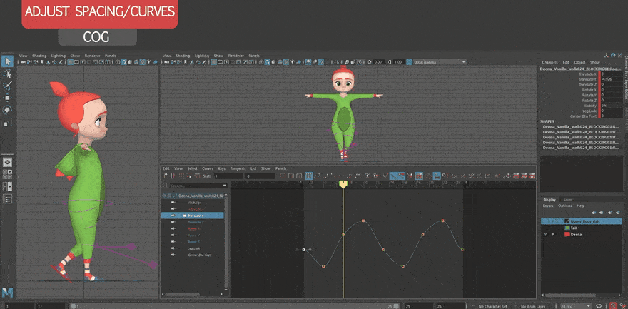 动画师必看干货!拆解走跑循环,死磕每一个细节