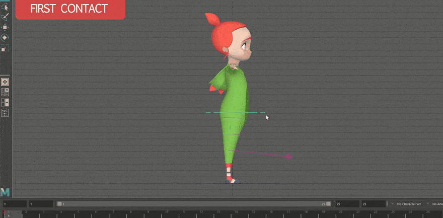 动画师必看干货!拆解走跑循环,死磕每一个细节